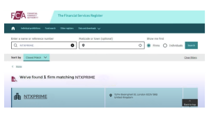 ntxprime FCA-REGULATOR