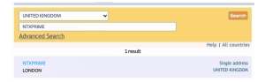Подтверждение адреса ntxprime