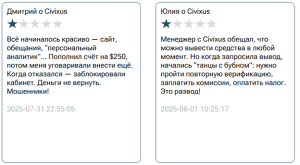 отзывы о Civixus