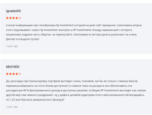 Реальные отзывы о XP Investments