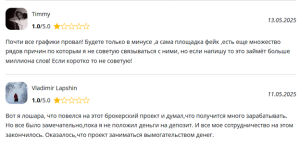 реальные отзывы о Universal Trading