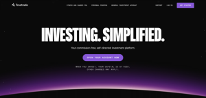 Главная страница Freetrade